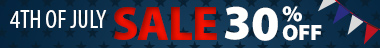 4th of July Sale - 30% Off