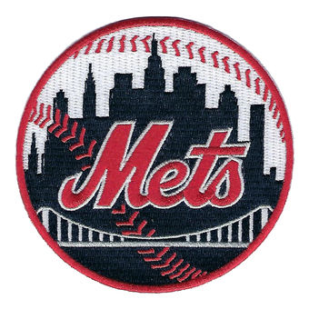 New York Mets Stars & Stripes Logo Patch
