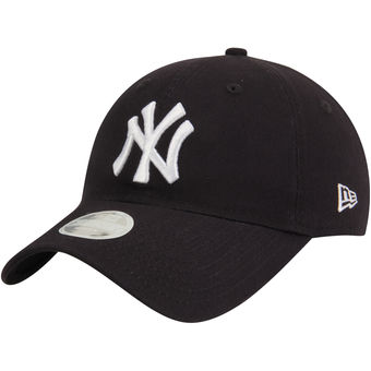 Women's New York Yankees New Era Navy Essential 9TWENTY Adjustable Hat