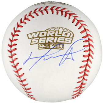 Autographed Boston Red Sox David Ortiz Fanatics Authentic 2004 World Series Baseball