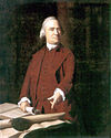 Portrait of Samuel Adams by John Singleton Copley.