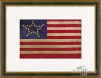 25 Star American Flag Framed Print