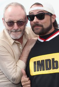 Liam Cunningham (Ser Davos Seaworth) reveals what souvenirs he lifted on the "Game of Thrones" set and why they made his daughter cry, while on IMDb LIVE at San Diego Comic-Con, Presented by XFINITY.