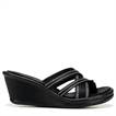 Skechers Women's Rumblers Go2Gal Wedge Sandals (Black) - Size 5.0 M