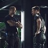 David Ramsey and Stephen Amell in Arrow (2012)