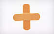 Wound paste into a cross