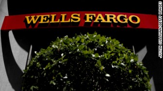 Wells Fargo sign bank