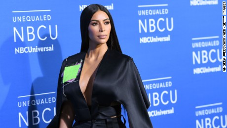 Kim Kardashian West at NBC&#39;s Upfront presentation in May.