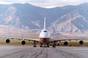 GE's 747 testbed March 10, 1999, testing an engine for the Canadair CRJ-700/-900. Credit: GE Aviation