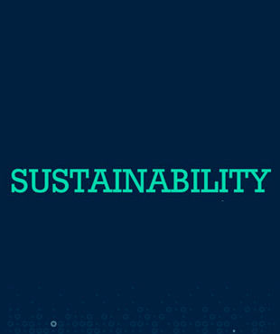 click to watch a video about Informa's sustainability efforts