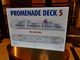 All around the Carnival Vista, easy-to-read signage