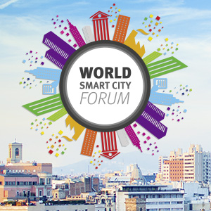 Banner of the World Smart City Forum 2017.
