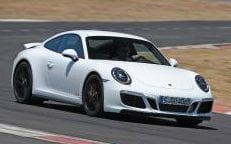 2017 Porsche 911 C4 GTS driving front