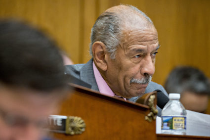 File photo of Rep. John Conyers, D-Mich., by Andrew Harrer/Bloomberg via Getty Images