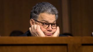 Al Franken Accused of Forcibly Kissing, Groping Radio Host on USO Tour