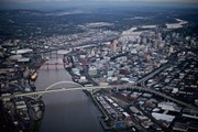 Old aerial photos track Portland's building boom over the years