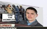 Brian Ellison: guns for homeless 