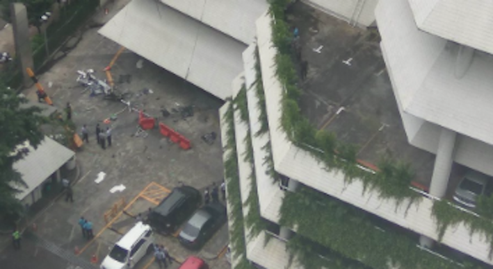 Worker dies after maintenance lift breaks, falls from 23rd floor of Intiland Tower