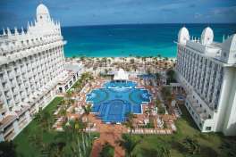 The recently reopened Hotel Riu Palace Aruba, an all-inclusive resort on Aruba's Palm Beach, features new restaurants and bars among other renovations.