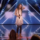 Courtney Hadwin de 13 años de edad deslumbró al jurado de America's Got Talent
