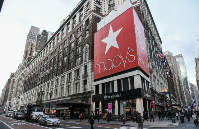 Macy's on Herald Square in ManhattanMacy's on Herald Square in Manhattan, New York, America - 07 Jan 2016After a disappointing 2015, Macy's plans to restructure its business and eliminate more than 4,500 positions. The retailer announced the locations of 36 stores closing across the U.S.