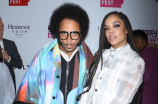 Boots Riley and Tessa Thompson
