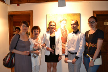 solo exhibition Ukrainian song at the City Art Gallery Plovdiv