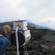 Image: Monitoring Gas Emissions from Kilauea Volcano