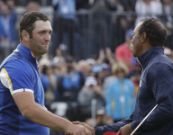 Jon Rahm detailed why beating Tiger Woods at the Ryder Cup brought him to tears