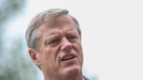 PREVENTION: Massachusetts Gov. Charlie Baker, at a campaign event in Southie yesterday, called it not ‘helpful’ when President Trump said an armed guard could’ve prevented Saturday’s synagogue shooting in Pittsburgh.  Staff photo by Nicolaus Czarnecki 