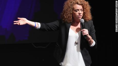 NEW YORK, NY - JUNE 29:  Comedian Michelle Wolf performs onstage during HFC NYC presented by Hilarity for Charity at Highline Ballroom on June 29, 2016 in New York City.  (Photo by Neilson Barnard/Getty Images for Hilarity For Charity)