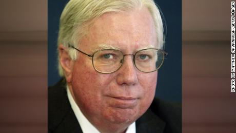 WASHINGTON - OCTOBER 14: Jerome Corsi, co-author of &#39;Unfit For Command,&#39; speaks during a news conference at the National Press Club October 14, 2004 in Washington, DC. Corsi claimed that Democratic presidential nominee U.S. Sen. John Kerry (D-MA) has received money from radical Iranian clerics who are opposed to democracy in Iran. (Photo by Matthew Cavanaugh/Getty Images)