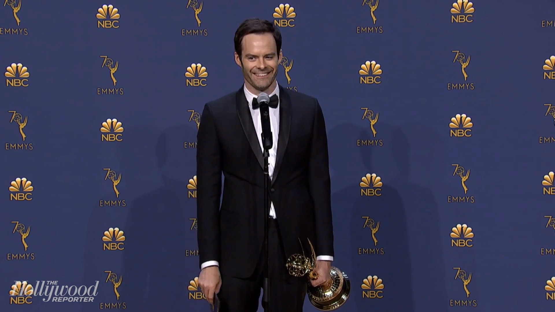 Bill Hader On Emmys Acceptance Speech: "I Legit Don’t Know What I Said Up There" | Emmys 2018
