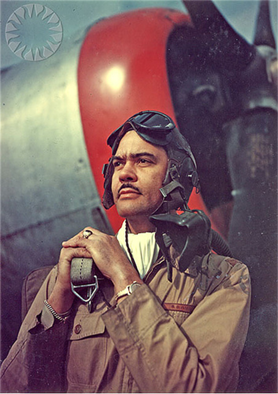 Benjamin O. Davis Jr.: Commanded "Red Tails," an all-black combat flying squadron during World War II.