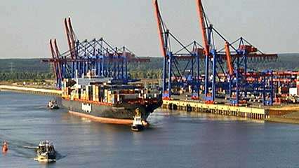 Hamburg's port