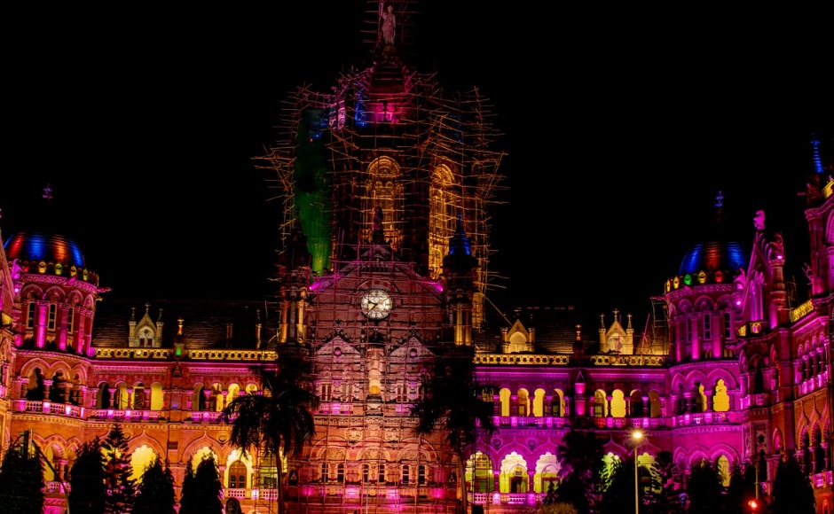 Queer Azaadi Mumbai 2019: CST lit up in support of LGBTQI community