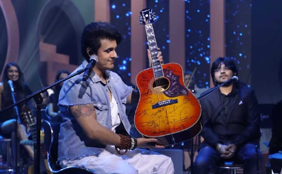 Sonu Nigam performs on second episode of Royal Stag Barrel Select MTV Unplugged season 8