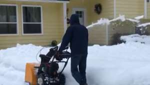 Enterprising teen makes $35k plowing snow