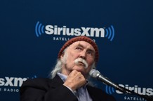 Singer, Songwriter David Crosby Visits The SiriusXM Studios For The 