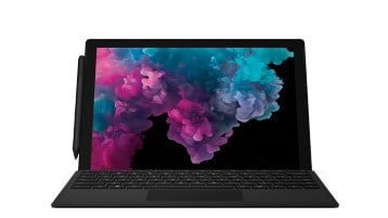 Device Render of Surface Pro 6 with Surface Pro Type Cover
