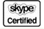 Skype Certified and Design icon
