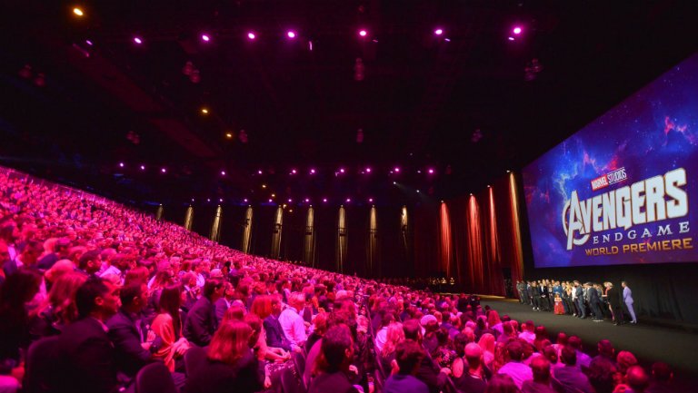 Following months of planning and a full week of construction, guests watched the wildly-anticipated film in a custom-built 2,000-seat theater with a 70-foot screen.