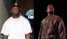 50 Cent Disses Kanye West’s Yeezy Clothing Line: ‘I’m Definitely Not Wearing That’ Crap