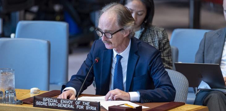 UN Envoy Optimistic over Formation of Syria Constitutional Committee