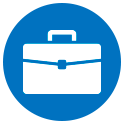 A briefcase icon