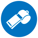 A whistle icon