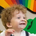 A young, male patient at GOSH