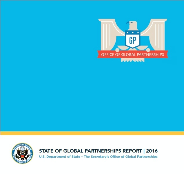 Date: 2015 Description: Global Partnerships Report 2015 Cover - State Dept Image