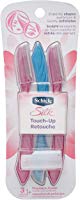 Schick Silk Touch-Up Multipurpose Exfoliating Dermaplaning Tool, Eyebrow Razor, and Facial Razor with Precision Cover, 3...