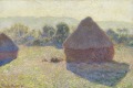Meules, milieu du jour [Haystacks, midday] (detail) from the Monet: Impression Sunrise exhibition.